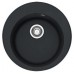 Franke Rondel RID 610, 500 mm, tectonitový dřez, černá 114.0286.273