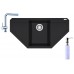 Franke SET G85 granitový dřez MRG 612 E onyx+baterie Samoa+dávkovač FD 300