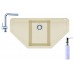 Franke SET G85 granitový dřez MRG 612 E vanilka+baterie Samoa+dávkovač FD 300