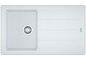 BAZAR Franke Basic BFG 611-86, 860x500 mm, fragranitový dřez, bílá led 114.0494.912 POŠKOZENÝ OBAL!!