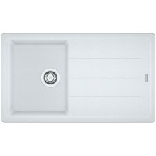 BAZAR Franke Basic BFG 611-86, 860x500 mm, fragranitový dřez, bílá led 114.0494.912 POŠKOZENÝ OBAL!!