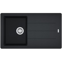 Franke Basic BFG 611-86, 860x500 mm, fragranitový dřez, onyx 114.0494.913