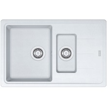 Franke Basic BFG 651-78, 780x500 mm, fragranitový dřez, bílá led 114.0285.214