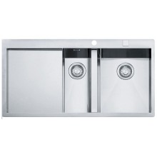 BAZAR Franke Planar PPX 251/651 TL /7, 1000x512 mm, nerezový dřez 127.0203.468 OHNUTÉ ROHY!!