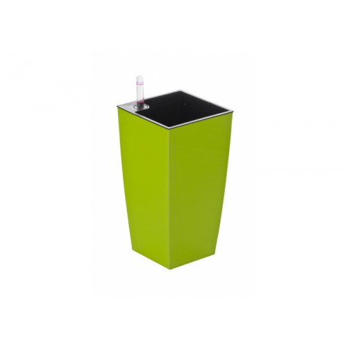 Samozavlažovací květináč G21 Linea mini zelený 14cm 6392472 Samozavlažovací květináč G21 Linea mini zelený 14cm 6392472