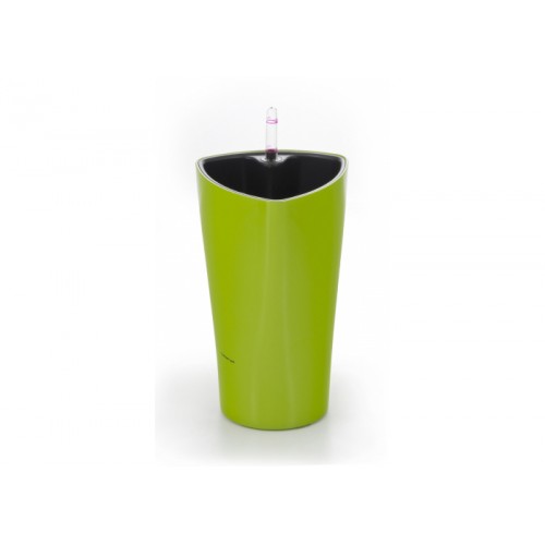 Samozavlažovací květináč G21 Trio mini zelený, výška 26cm 6392512