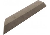 G21 WPC Přechodová lišta pro dlaždice indický teak 38,5x7,5 cm rohová (levá) 3910068
