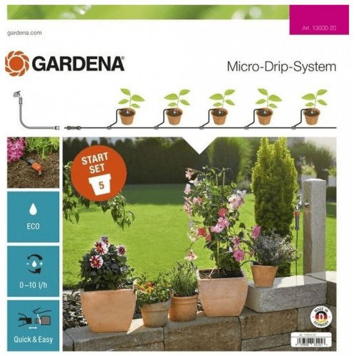 Gardena Micro-Drip-System Startovací sada pro rostliny v květináčích S 13000-20