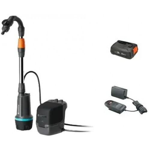 Gardena 2400 ComfAuto 18V P4A Aku čerpadlo do sudu (1x 2,5Ah) 14605-20