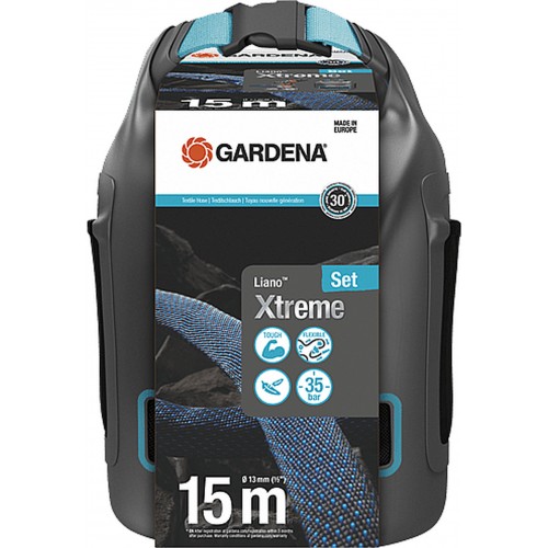 GARDENA Liano Xtreme Textilní hadice (1/2"), 15 m sada s taškou 18468-20