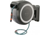 GARDENA PowerRoll XXL Nástěnný box na hadici – bez aku, 40m, 18V, bilý, 18647-55