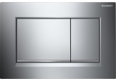 Geberit Sigma30 Ovládací tlačítko, pochromovaná lesklá, pochromovaný matný 115.883.KH.1