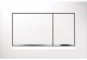 Geberit Sigma30 Ovládací tlačítko, pro 2 množství splachování, alpská bílá 115.883.KJ.1