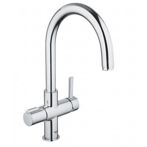GROHE Red Duo páková dřezová baterie, DN 15, chrom 30097000 GROHE Red Duo páková dřezová baterie, DN 15, chrom 30097000