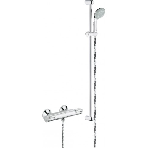 GROHE Grohtherm 1000 - Termostatická sprchová baterie, 900 mm, chrom 34256001