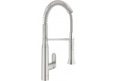 VÝPRODEJ GROHE K7 Dřezová baterie s flexibilním ramenem, supersteel 31379DC0 ROZBALENO!!