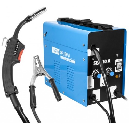 VÝPRODEJ GÜDE SG 130 A Svářečka s plněnou drátovou elektrodou 20071 POUŽITÁ, PO SERVISU, FUNKČNÍ!!!