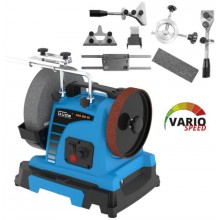 GÜDE GNS 250 VS Stolní kombinovaná bruska, 8dílná sada 55227