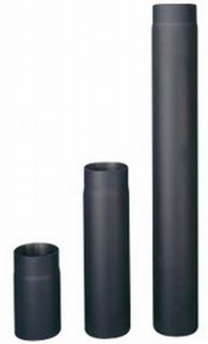 HAAS+SOHN Trubka kouřovodu s klapkou, černá 0,25 m, 150 mm (1,5) 1101152610000