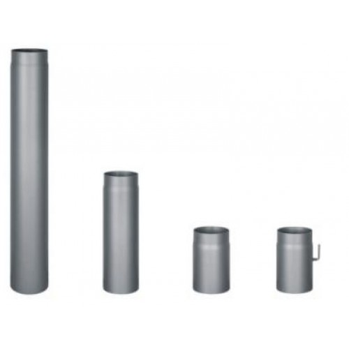 HAAS+SOHN Trubka kouřovodu, antracit 0,25 m, 130 mm (1,5) 1101132520000