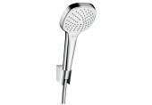 Hansgrohe CROMA Select E - Ruční sprcha Vario Porter, sada 1,25 m, bílá/chrom 26425400