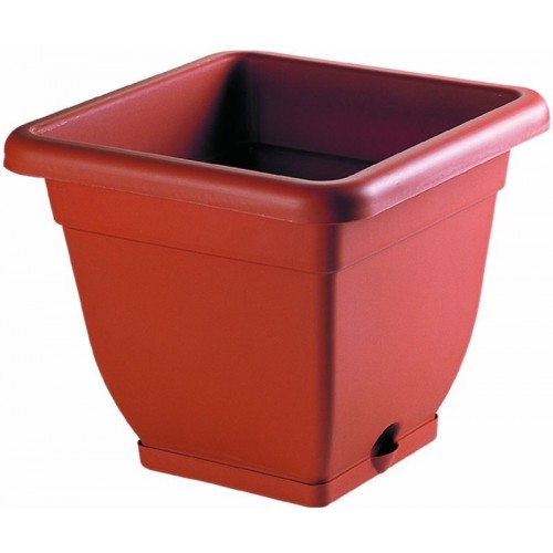 HEIDRUN Květináč s miskou čtvercový BELL velký HEIDRUN Květináč s miskou čtvercový BELL velký