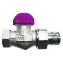 Příslušenství k HERZ TS-99-FV-Termostatický ventil přímý 1/2", M 28 x 1,5 fialová krytka 1752367
