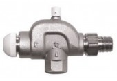 HERZ TS-E Termostatický ventil M 28x1,5 plnoprůtočný, axiální s odvzdušněním 1/2", 1772821