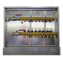 HERZ Kompletní rozdělovač pro připojení i podlahového vytápění 3-okruhový 1857603