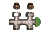 HERZ TS-3000 šroubení s termostatickým ventilem M 28 x 1,5 přímé, bez přednastavení 1369179