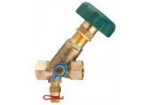 HERZ STRÖMAX MW stoupačkový regulační ventil šikmý, s ventilky DN 25, 2411753