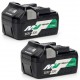 HiKOKI 380205 Sada akumulátorů Multi Volt (36V, 2.5Ah/18V, 5.0Ah)
