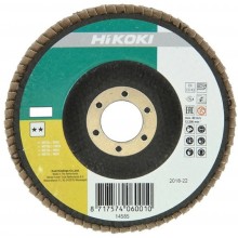 HiKOKI 4100111 Brusný lamelový kotouč na nerez a kov 115x22,23mm, Z40