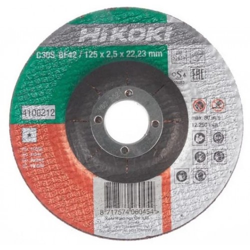 HiKOKI 4100212 Řezný kotouč na kámen 125x22,2x2,5mm