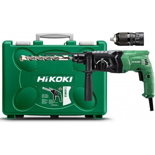 HiKOKI DH24PMHWSZ Kombinované kladivo SDS-Plus, (730W/2,7J)+kufr