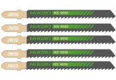 HiKOKI 750021 HCS Plátek na dřevo do přímočaré pily, 100,4/75x9,5x1,25mm, 5ks