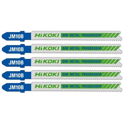 HiKOKI 750031 BIM Plátek na dřevo a kov do přímočaré pily, 132/105x10x1,25mm, 5ks