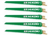 HiKOKI RW10 Plátky do pil ocasek na dřevo 150/128,5x19x1,25mm (5ks) 752030