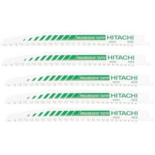 HiKOKI RPW80 Plátky do pil ocasek na dřevo 200/178,5x19x1,25mm (5 ks) 752033