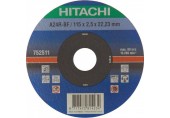 HiKOKI 752511 Řezný kotouč na kov 115x22,23x2,5mm