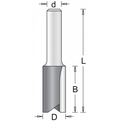 HiKOKI 754002 Drážkovací fréza 4x11x51mm, 6 mm