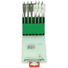 HiKOKI 781793 Sada plochých vrtáků do dřeva 1/4" 6 ks