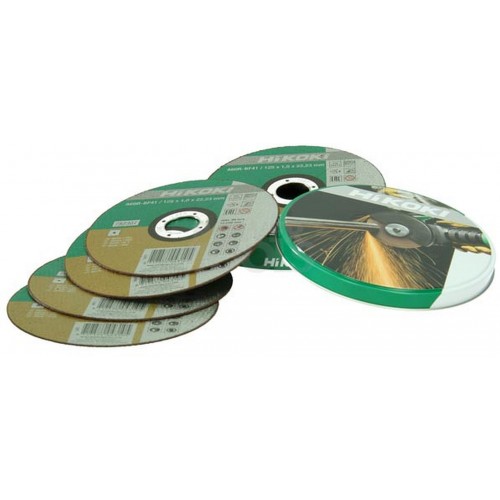 HiKOKI 782309 Řezné kotouče nerez a kov 125mm, 10ks