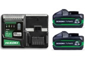HiKOKI UC36YSL2WAZ Booster pack 2x 2x Multivolt 36V 4.0Ah/18V 8.0Ah Li-Ion+rychlonabíječka