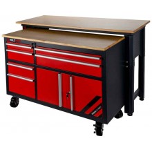 HOLZMANN Sada dílenského vozíku a pracovního stolu (400kg) WEWA1216SET