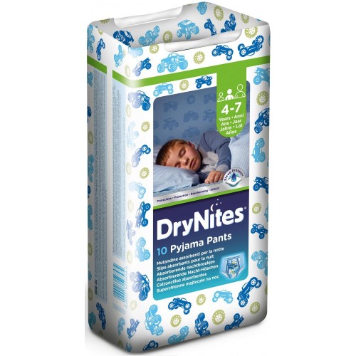 HUGGIES Dry Nites Medium - Boys (10ks) 17-30 kg 147830