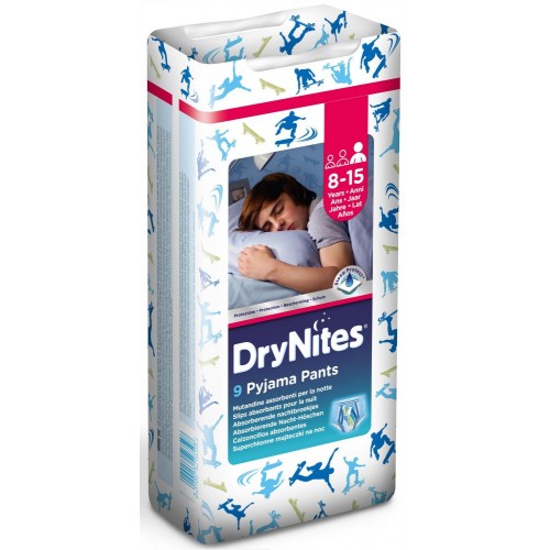HUGGIES Dry Nites Large - Boys (9 ks) 27-57 kg 147828