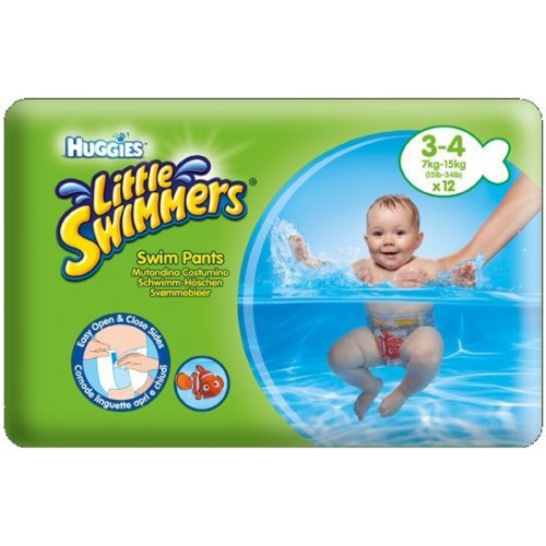 HUGGIES Little Swimmers Plavecké plenky 7-15 kg (12 ks) 147835