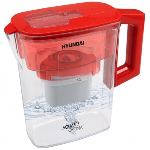 Hyundai Filtrační konvice Aqua Optima Compact, červená Hyundai Filtrační konvice Aqua Optima Compact, červená