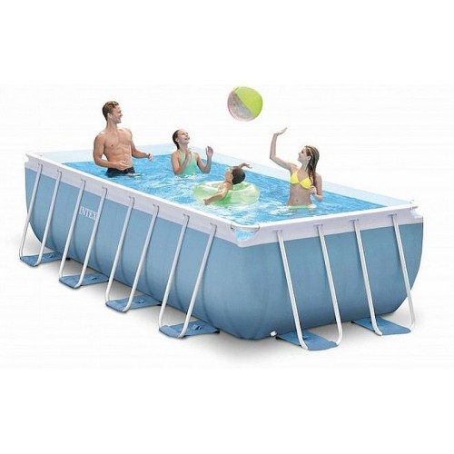 INTEX PRISM FRAME RECTANGULAR POOL 400 x 200 x 100 cm 26776GN INTEX PRISM FRAME RECTANGULAR POOL 400 x 200 x 100 cm 26776GN